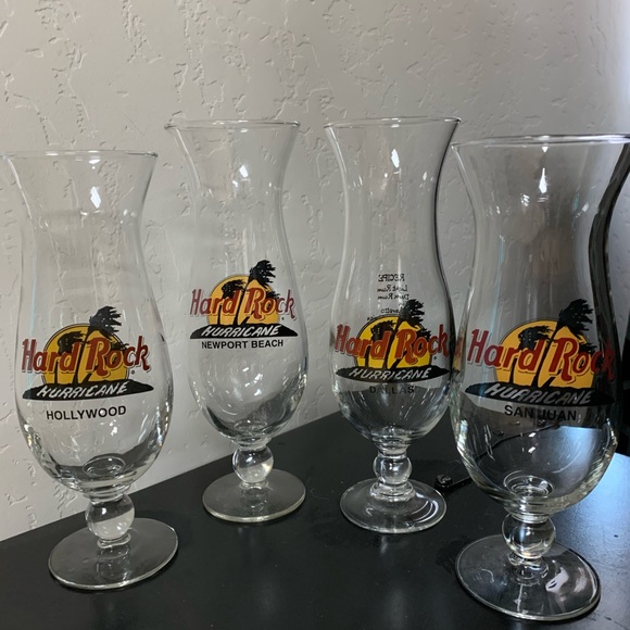 Hard Rock Cafe Other - Hard Rock Hurricane Glasses